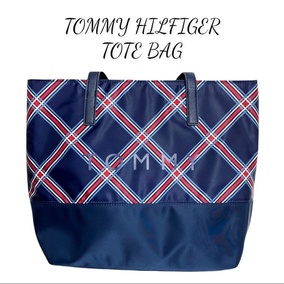 NWT TOMMY HILFIGER TOTE BAG - Picture 1 of 10
